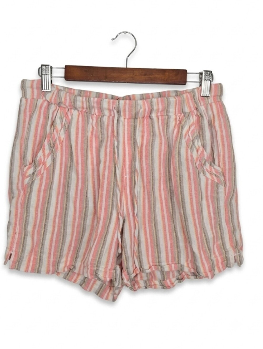 BRIGGS‎ linen blend shorts